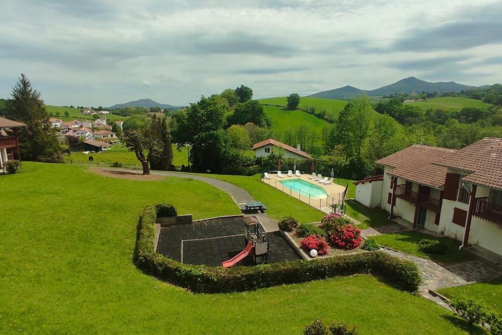 Apartmán Cambo Les Bains Piscine Vue Montagnes Souraïde Exteriér fotografie